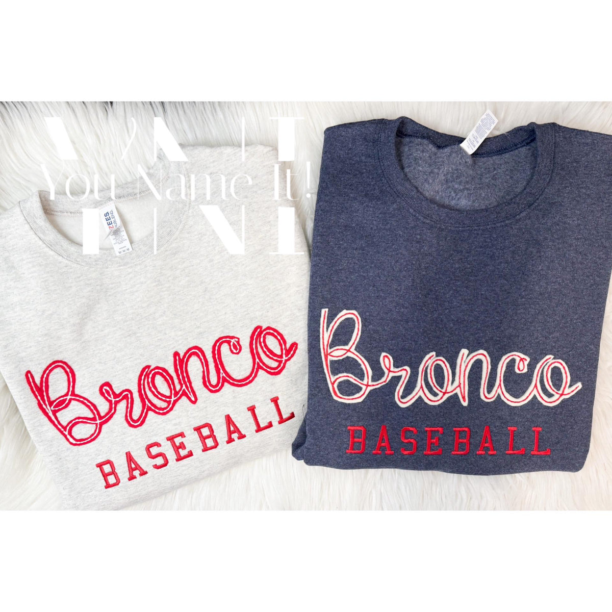 Felt Script Spirit Tee | School Spirit Tee