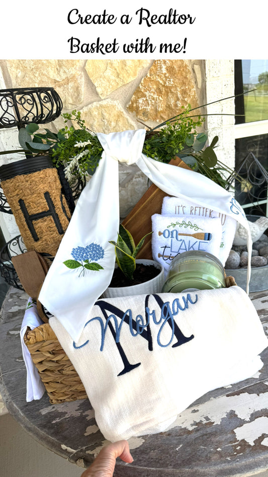 Realtor Custom Client Gift Basket