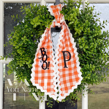 Holiday Door Wreath Sash