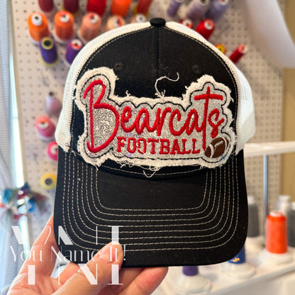 Sequin Script Team AND Sport Hat (0015S)