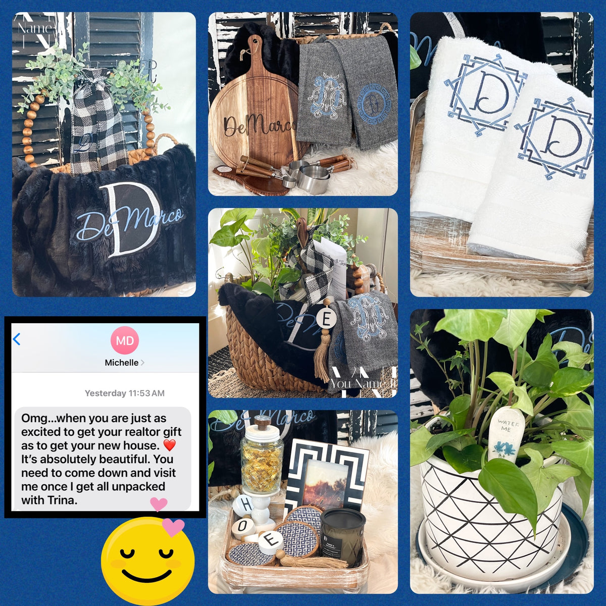 Realtor Custom Client Gift Basket