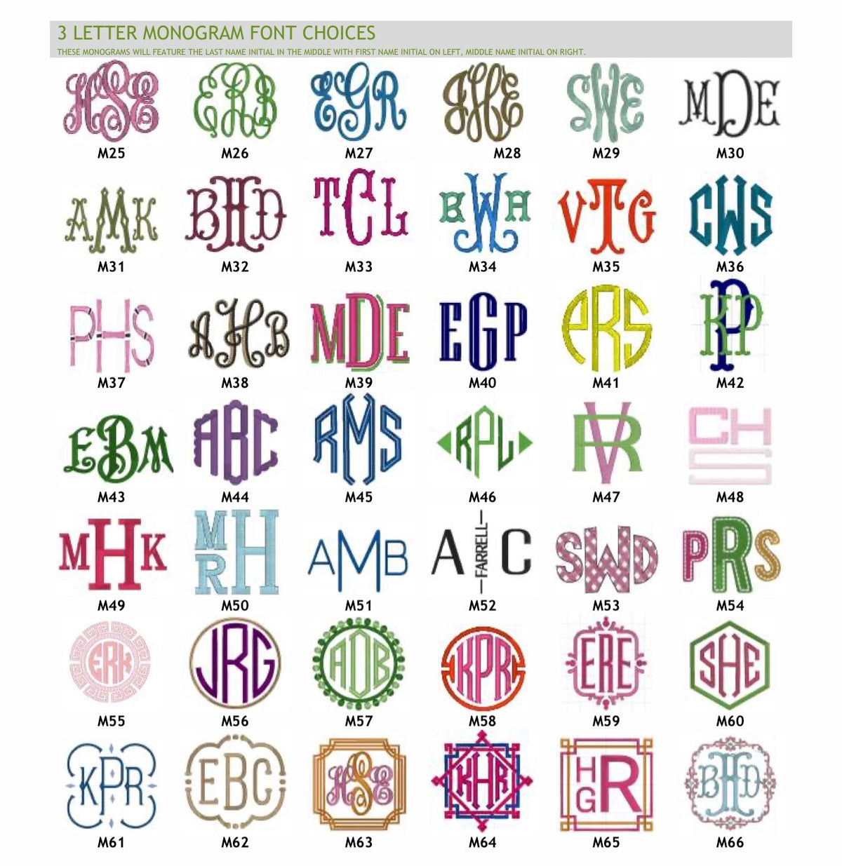 Monogrammed Hat