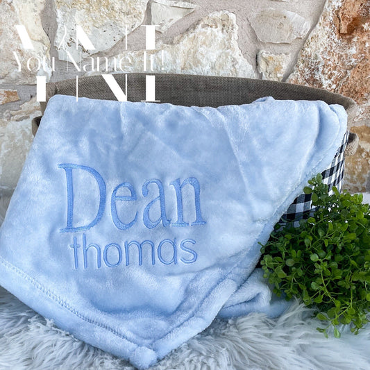 Plush Baby Blanket