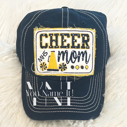 Cheer Mom | Other Patch Hat (H018)*
