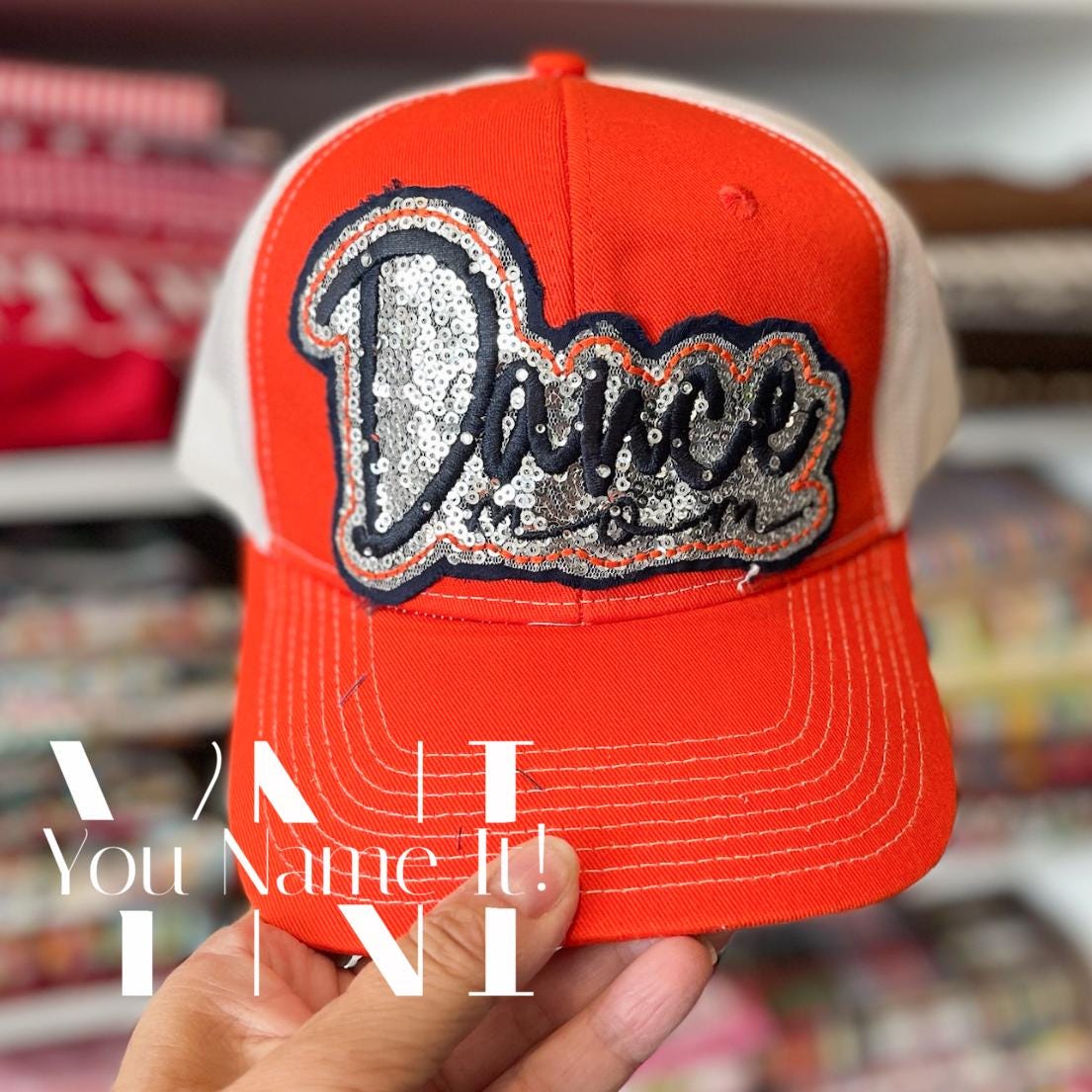 Dance Mom Sequin Script Hat (0015)