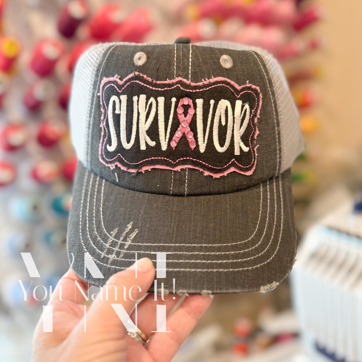 Breast Cancer Survivor Hat