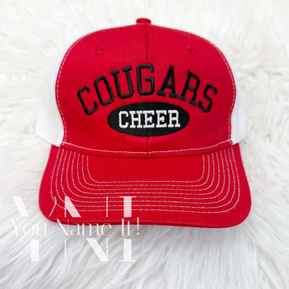 Arched Name with Circle Patch Spirit Hat *