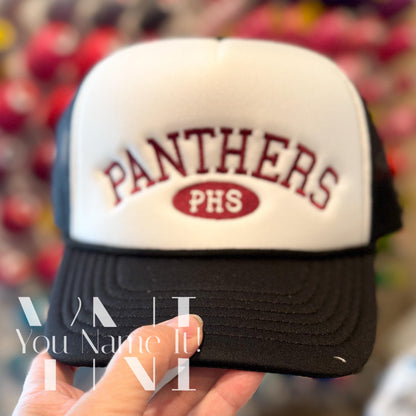 Arched Name with Circle Patch Spirit Hat *