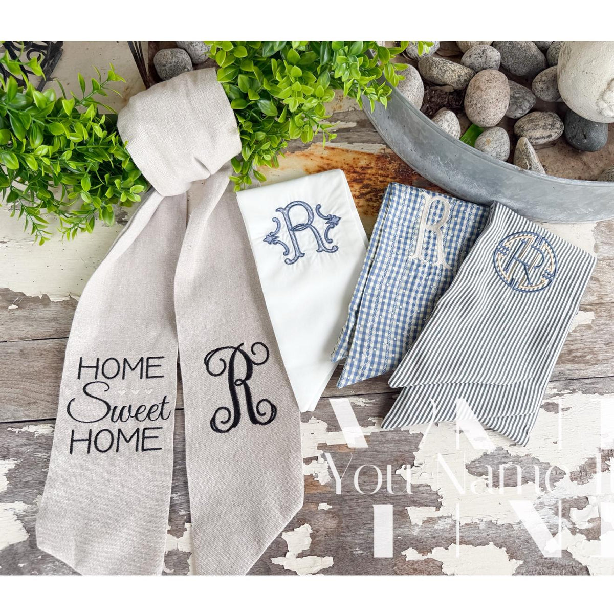 Personalized Door Wreath Sash